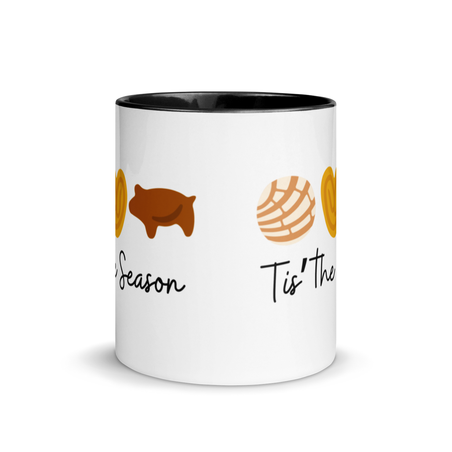 Tis' the Season for Panecito Mug with Color Inside