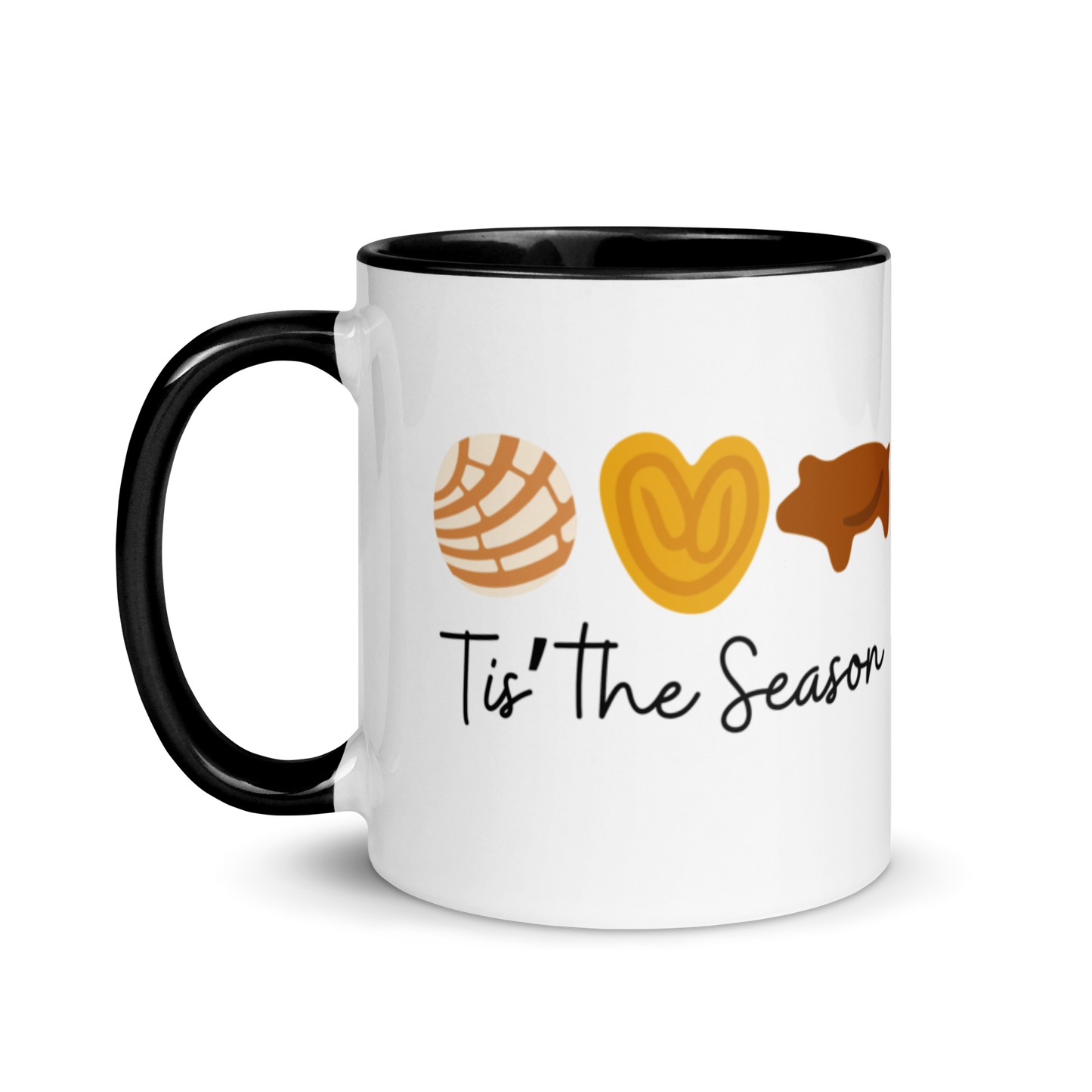 Tis' the Season for Panecito Mug with Color Inside