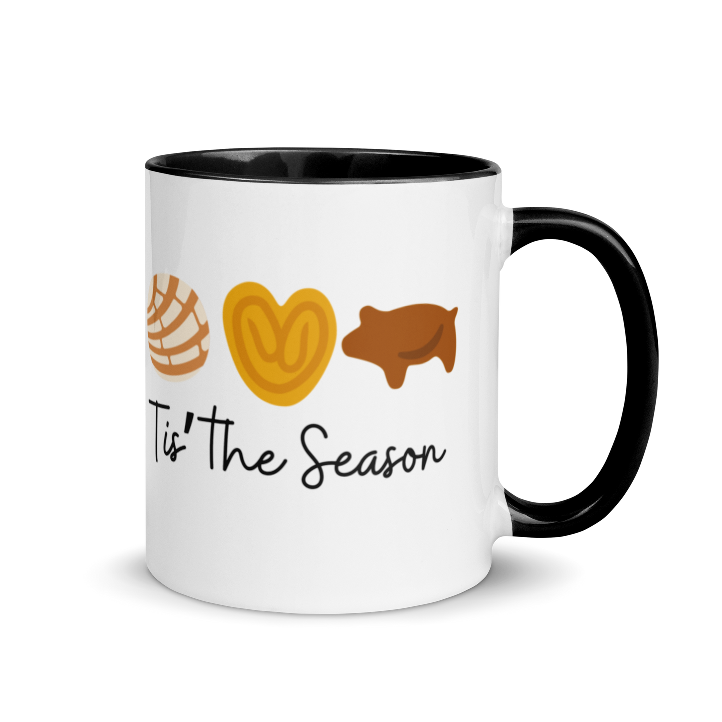 Tis' the Season for Panecito Mug with Color Inside