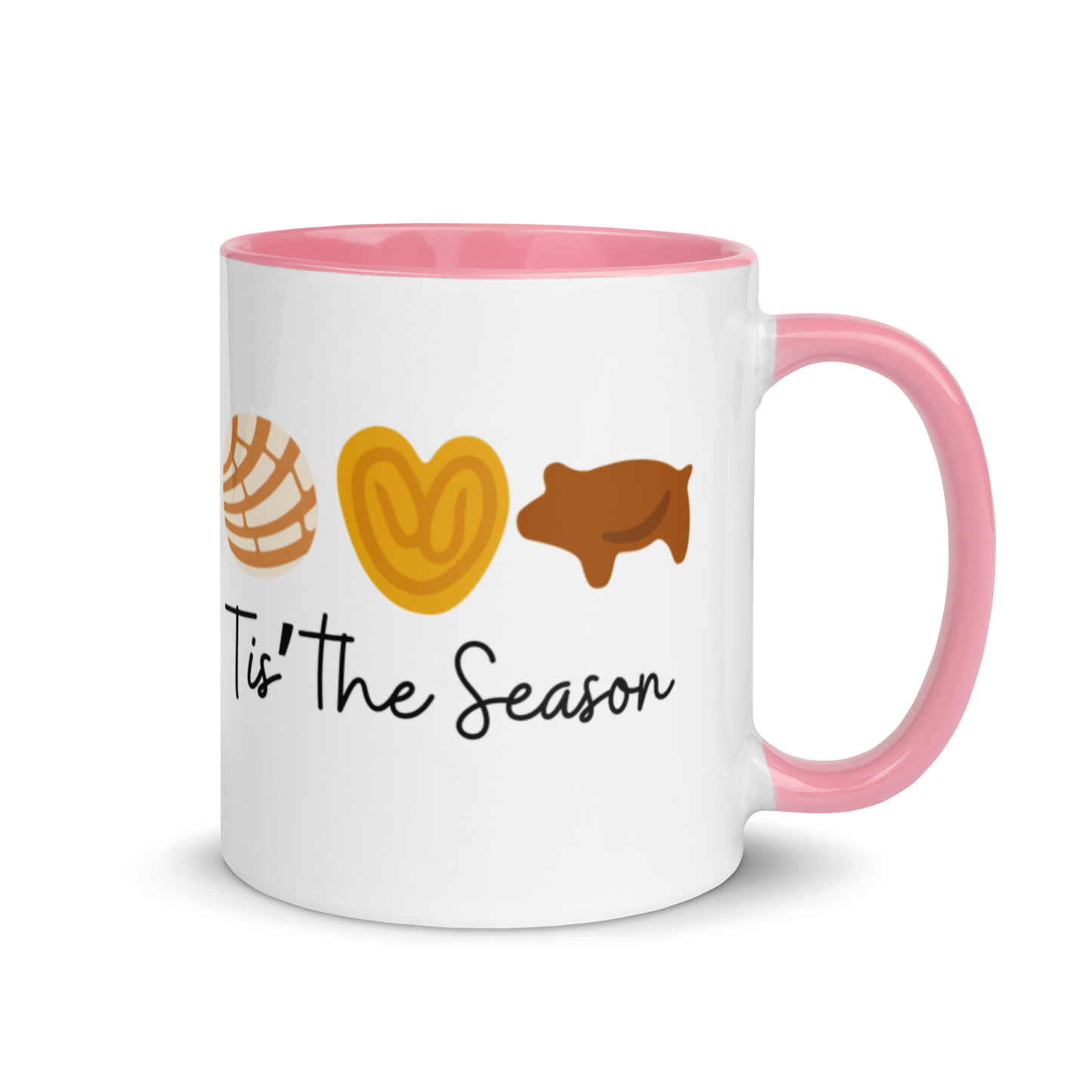 Tis' the Season for Panecito Mug with Color Inside