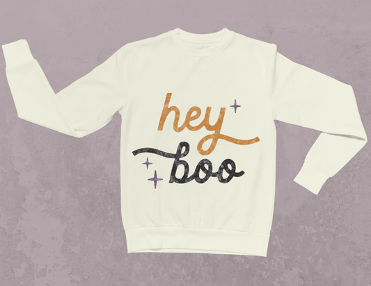 Hey Boo Crew Neck